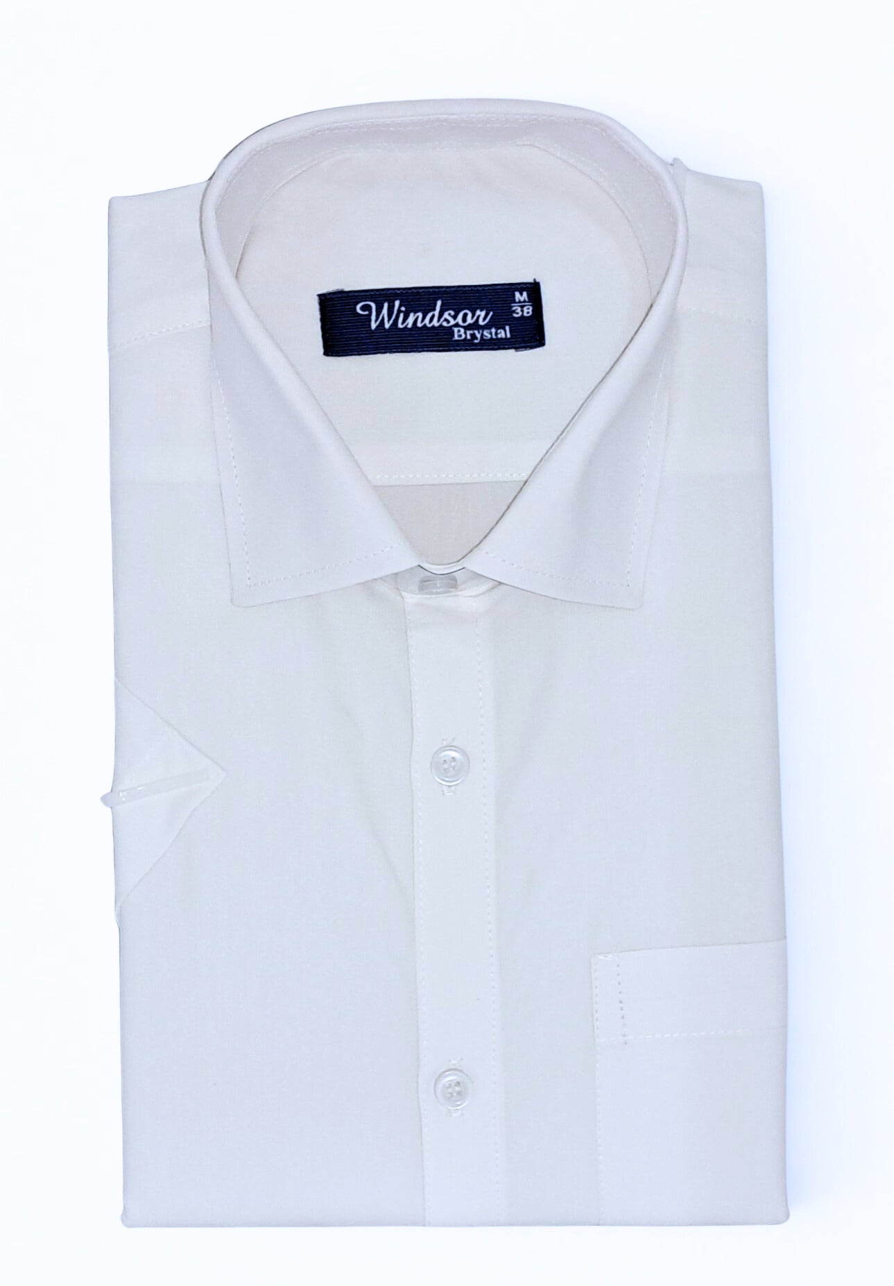 Swaraj’s Brystal White Cotton Full Sleeve Shirt – Regular Fit, Liberty Cut