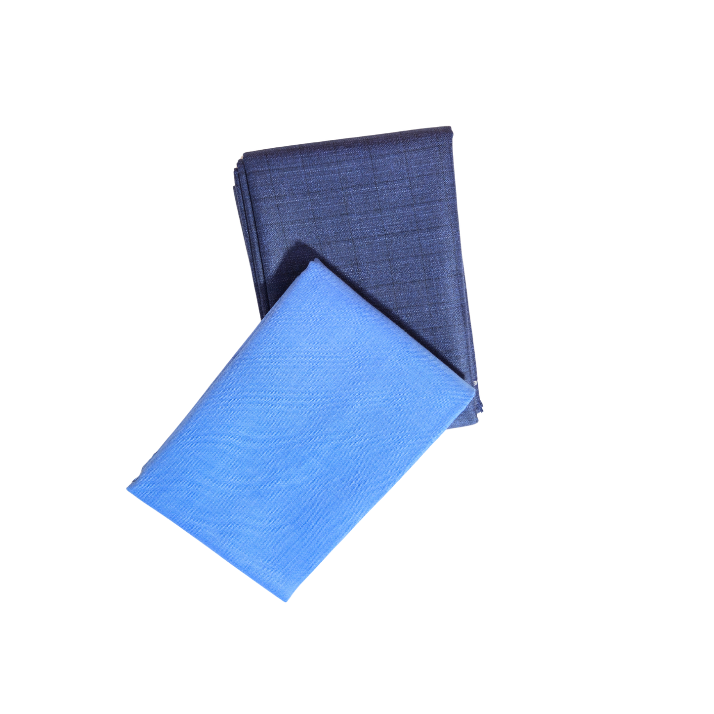 Men’s Shirting & Trouser Fabric Combo – Royal Blue & Navy Blue