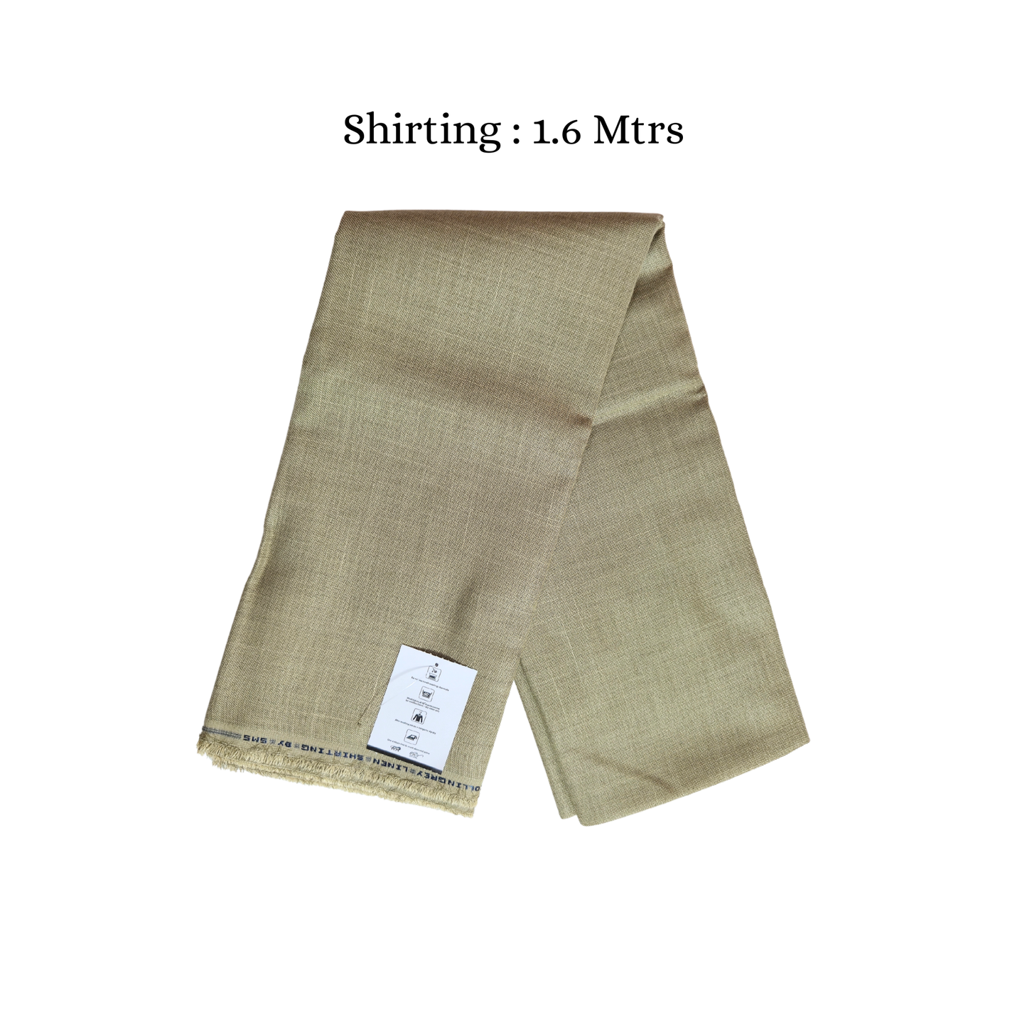Men’s Shirting & Trouser Fabric Combo – Olive Green & Coffee Brown
