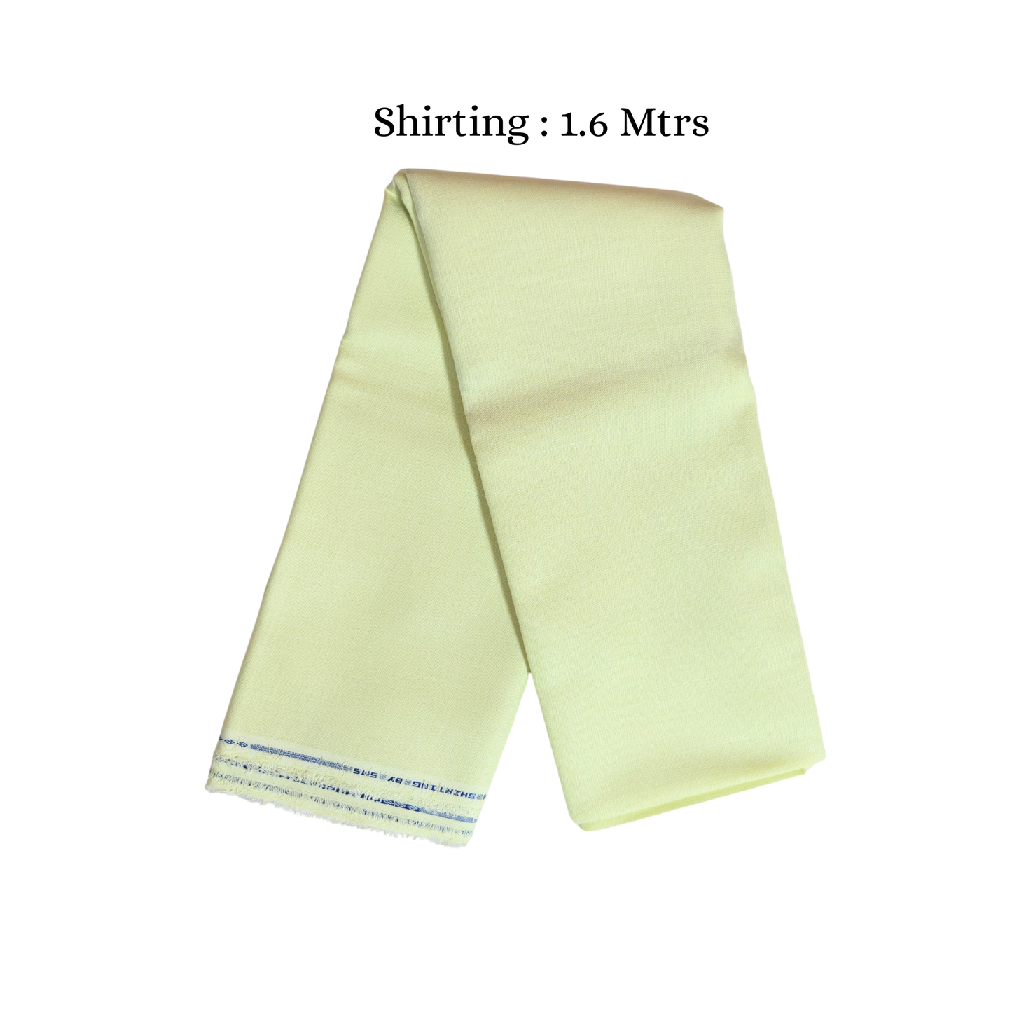 Men’s Shirting & Trouser Fabric Combo – Lemon Yellow & Charcoal Grey