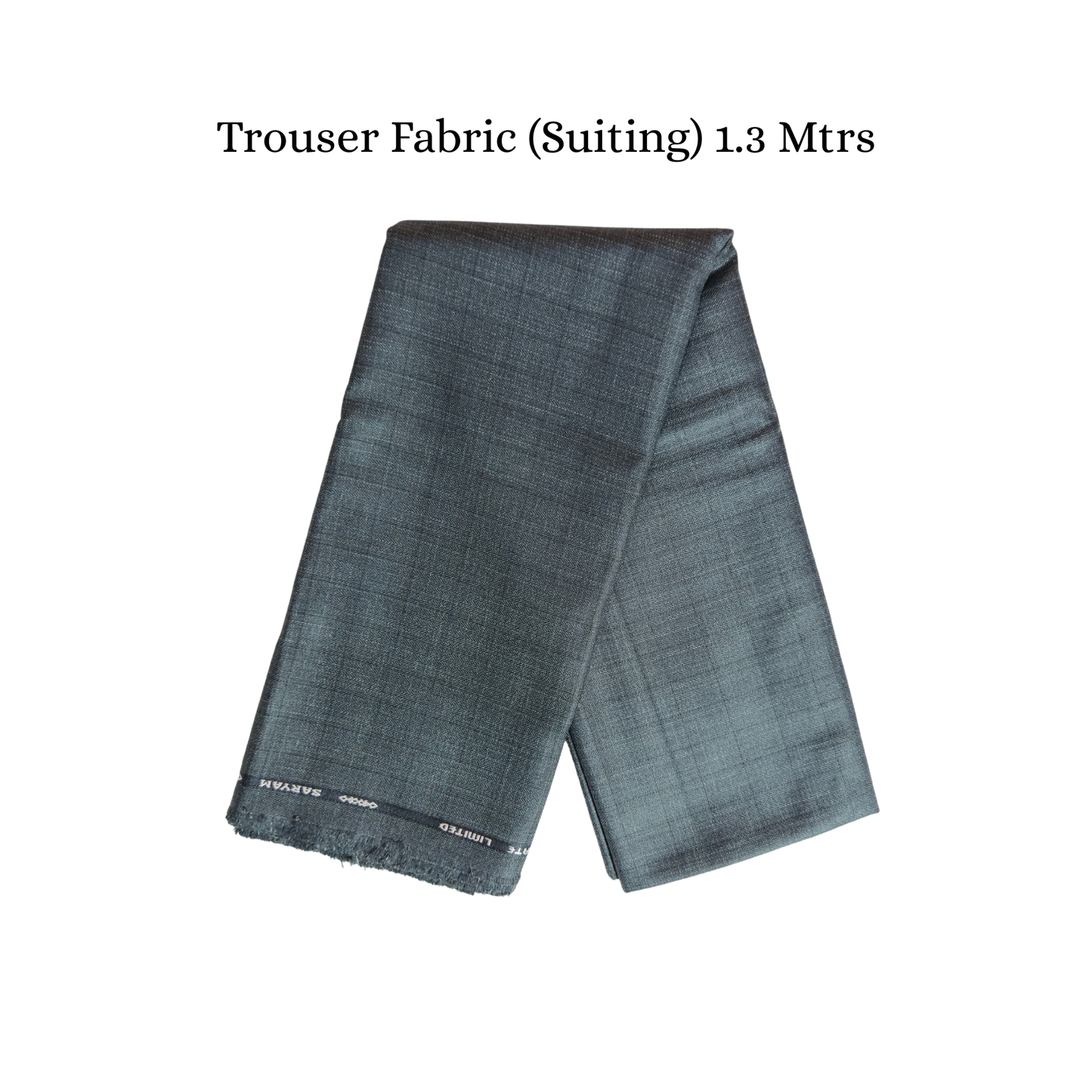 Men’s Shirting & Trouser Fabric Combo – Lemon Yellow & Charcoal Grey