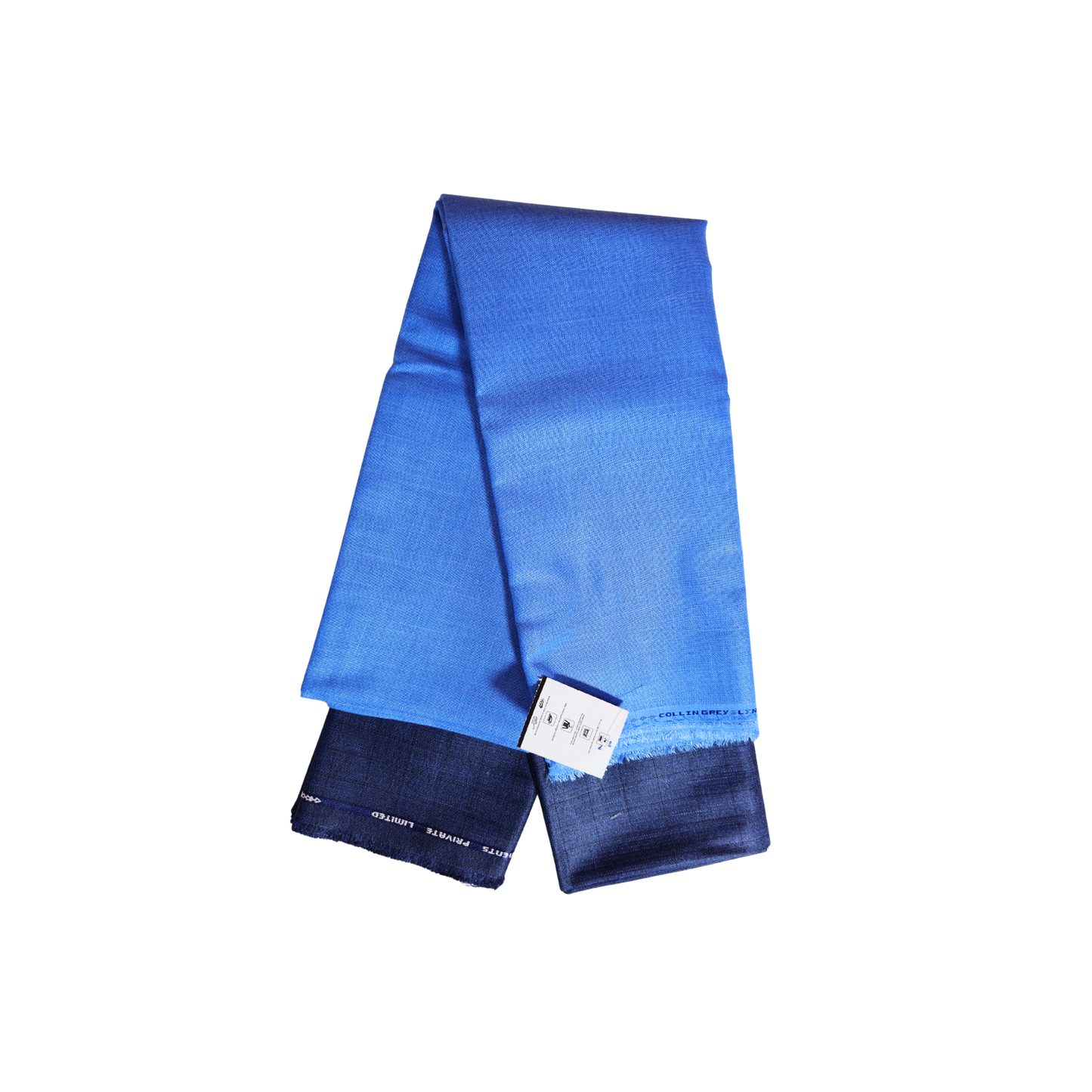Men’s Shirting & Trouser Fabric Combo – Royal Blue & Navy Blue