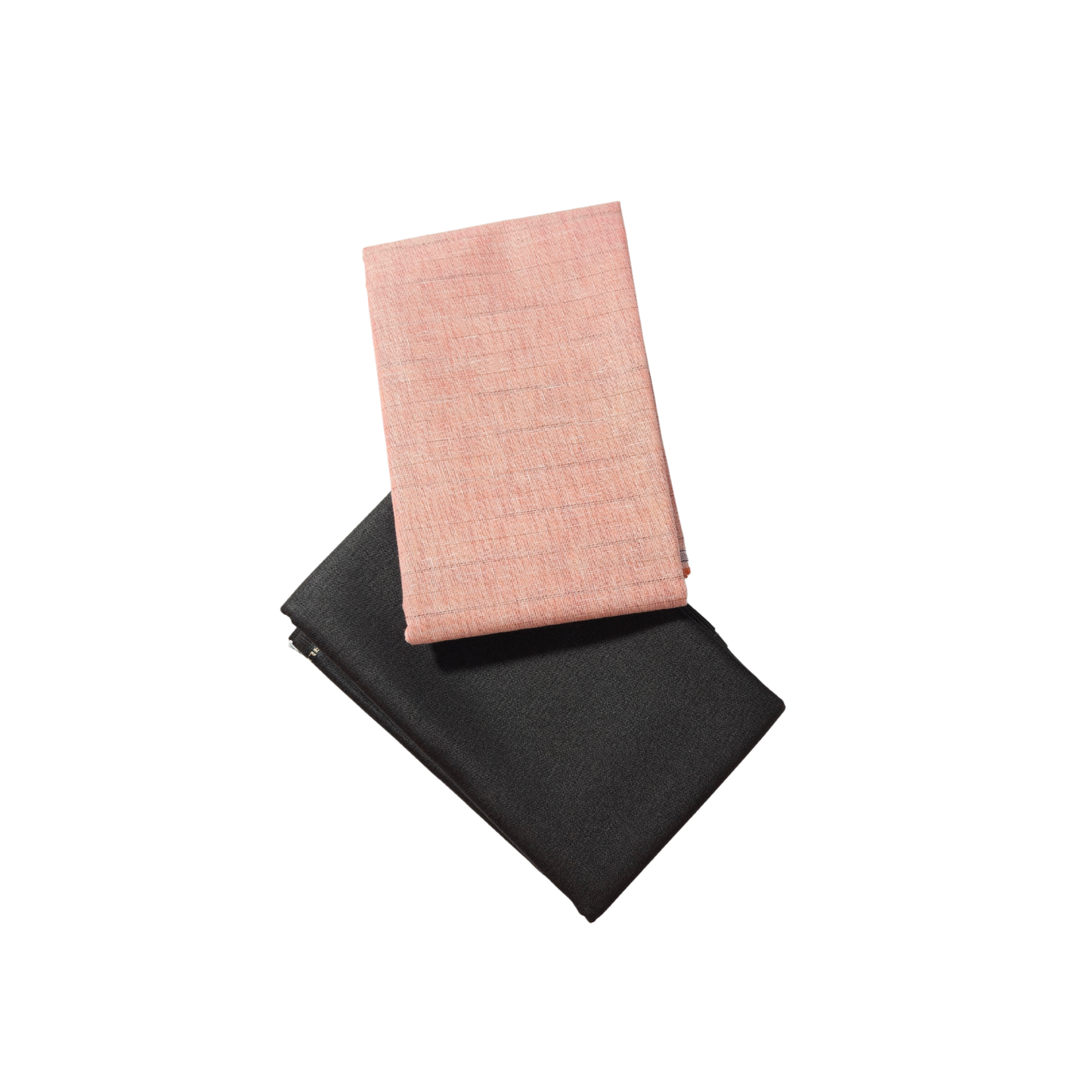 Men’s Shirting & Trouser Fabric Combo – Peach Textured & Charcoal Grey